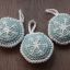 Crochet Christmas Snowflake Ornaments