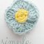 Crochet Ruffle Flower