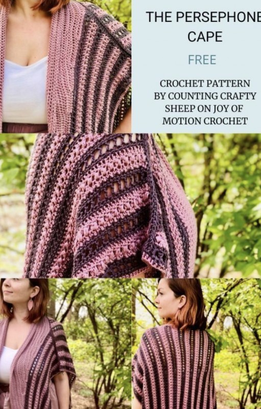 Crochet the Persephone Cape – FREE CROCHET PATTERN — All Crochet Ideas
