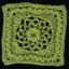 Crochet Sweet Buttercup Square